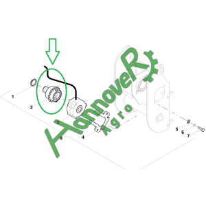 Блочок Optima Kverneland AC824097 АС824097
